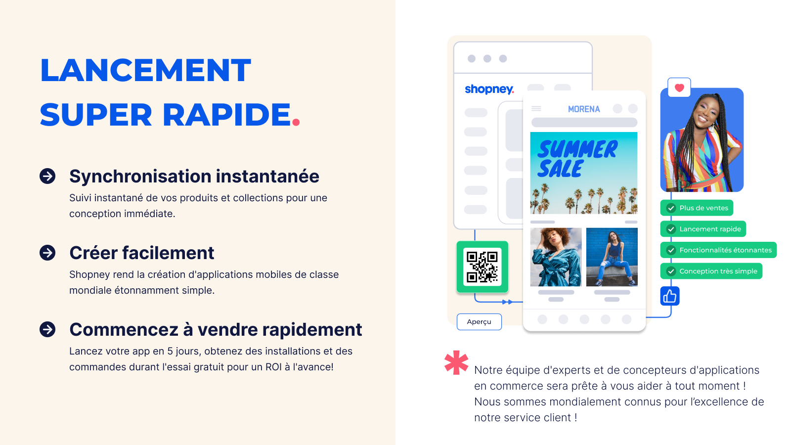Créez facilement votre application mobile Shopify