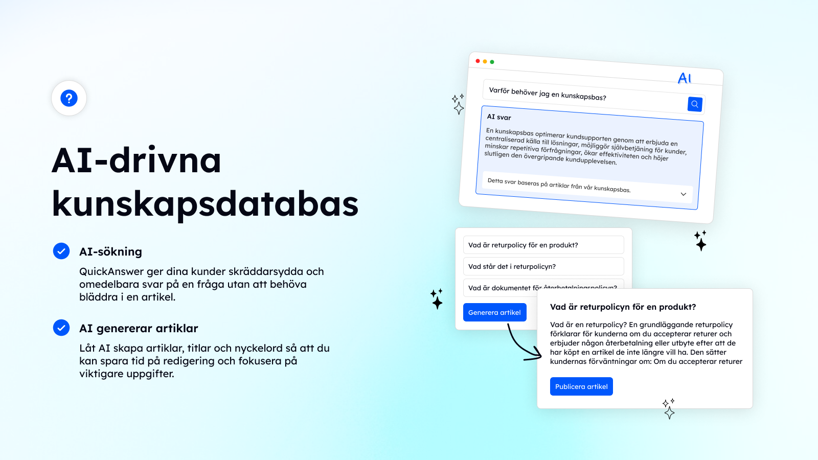 AI-drivna kunskapsdatabas