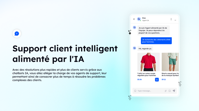 Support client intelligent alimenté par l'IA