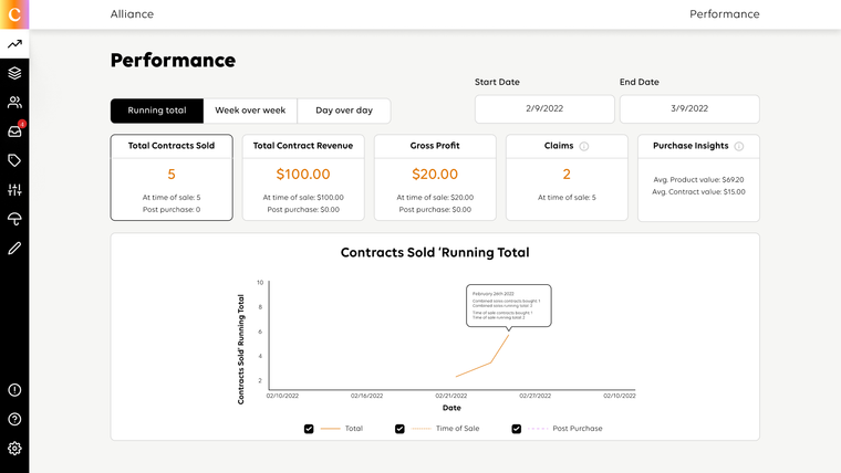 Clyde | Warranty Platform Screenshot