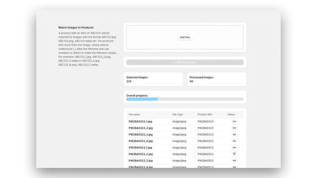 SKU Image Matcher by MVIDEV