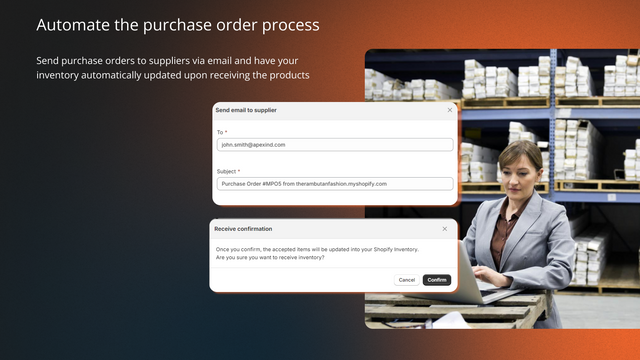 Automate purchase order process
