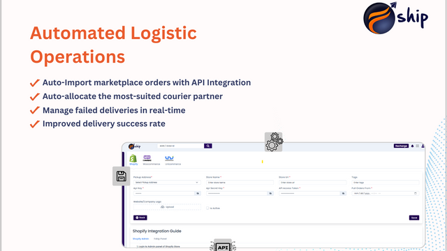 Automated logistics operation