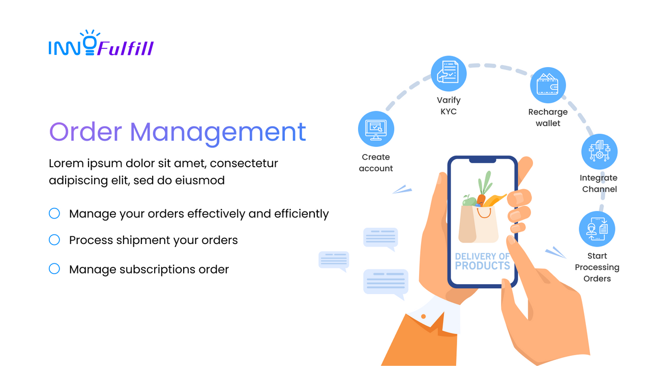 Processamento de pedidos (automação do processamento de pedidos de envio)