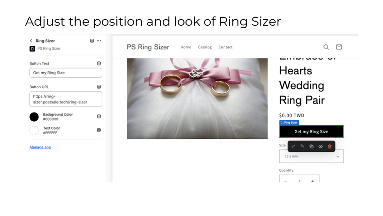 PS Ring Sizer Screenshot