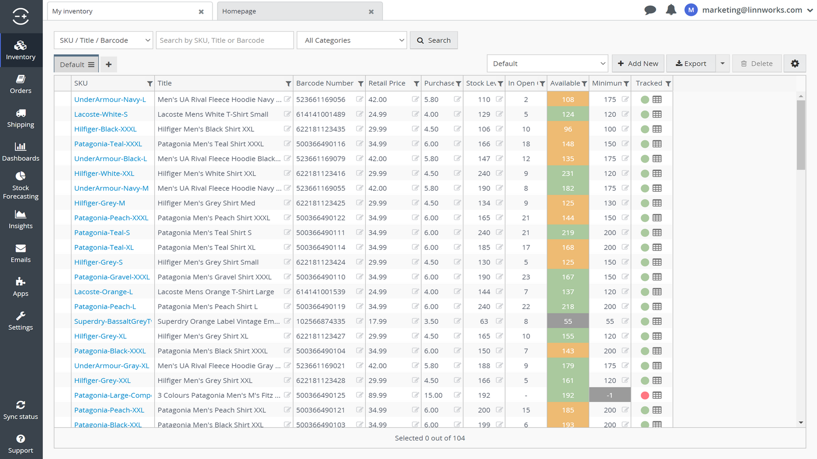 Gestion des Stocks