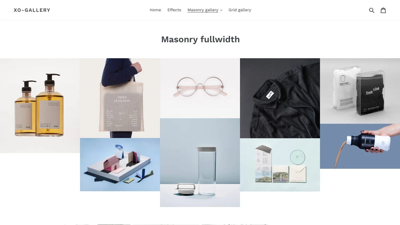 Galleri front masonry fullwidth ingen lucka