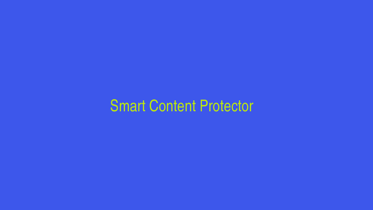 Smart Content Protector Screenshot