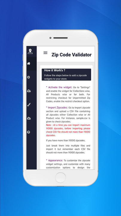 Zip Code Validator