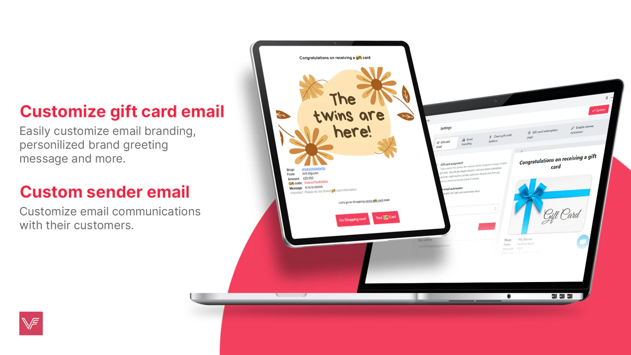 Vify: Professional Gift Cards - Customize a digital gift card and email it  to your