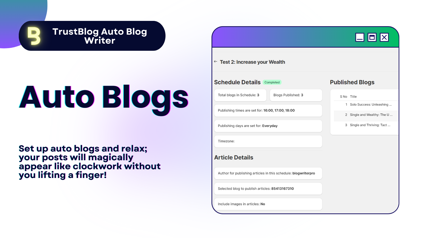 Use Product Images in your Blog with Blog Generator Pro, AI Blog