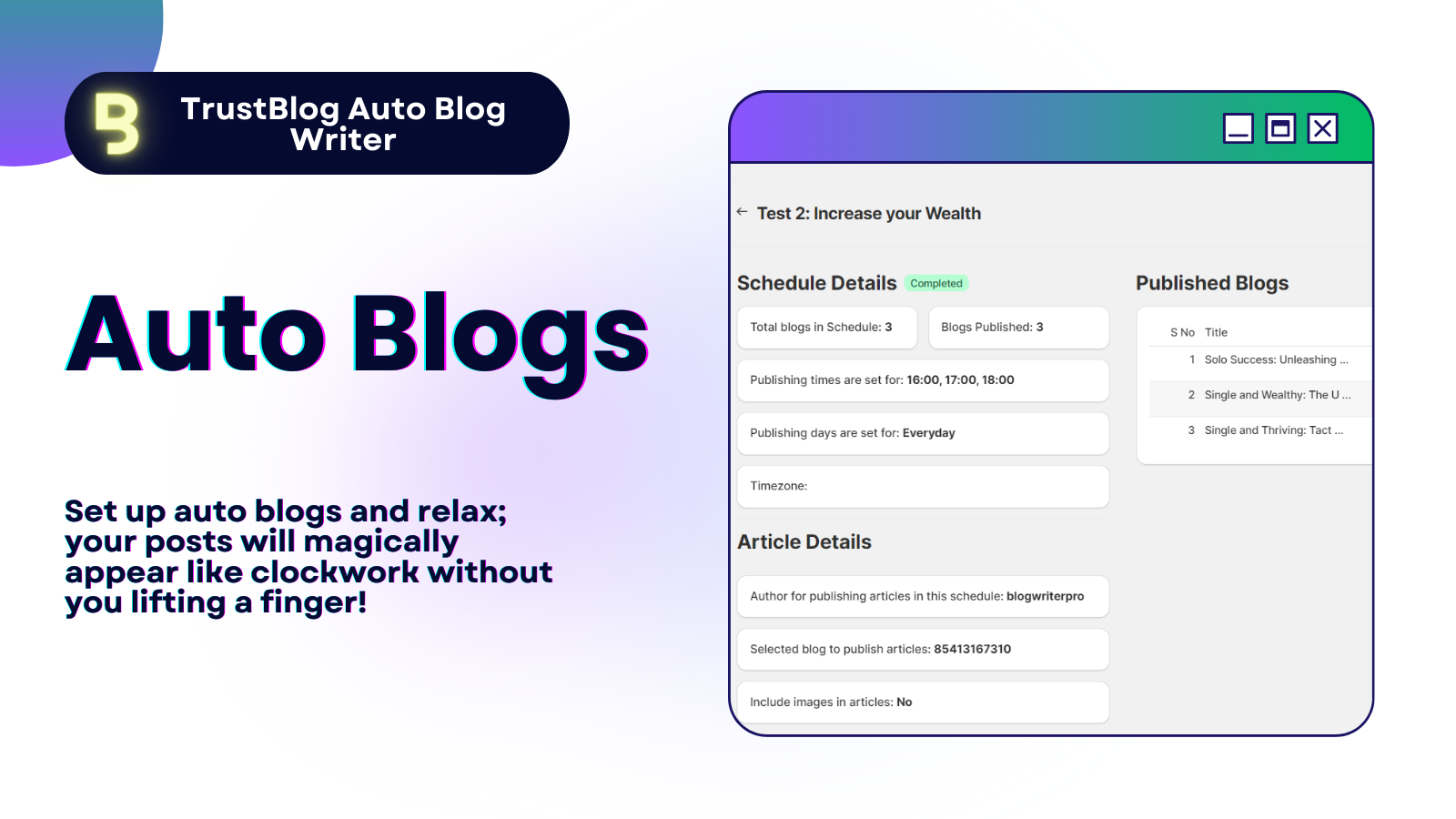 Brug produktbilleder i din blog med Blog Generator Pro, AI Blog