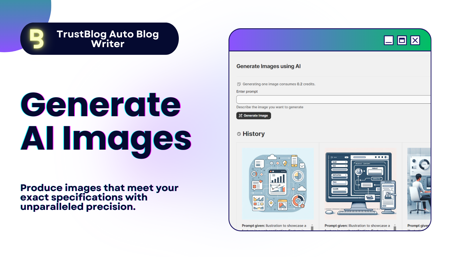 AI Blog Generator Vorschau