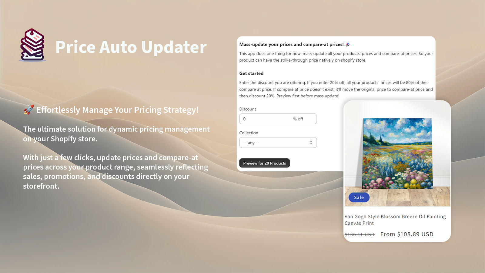 NEWPO Price Auto Updater Screenshot