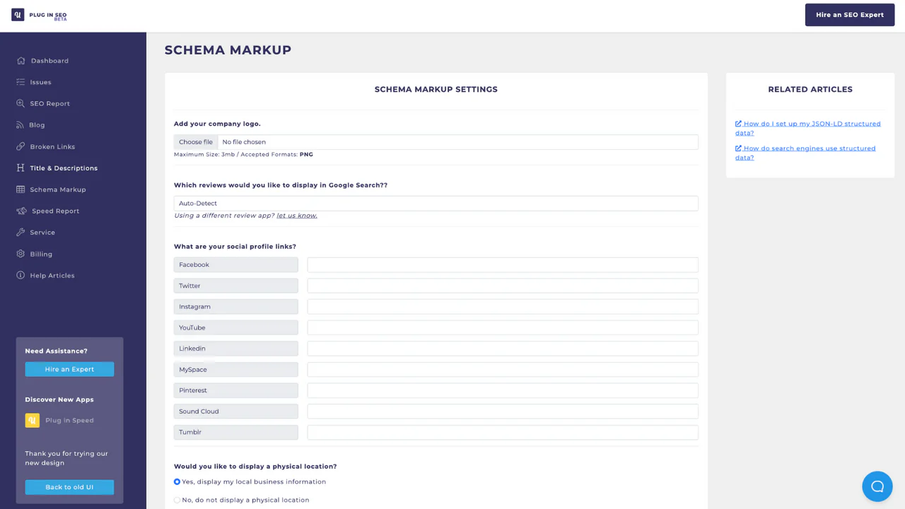 Schema Markup-funktionen låter dig öka dina SEO-rankningar