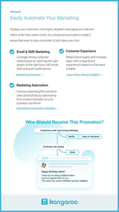 Verbind met meer klanten met marketingautomatisering.