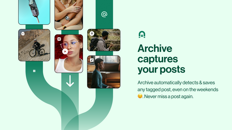 Archive Instagram & TikTok UGC Screenshot