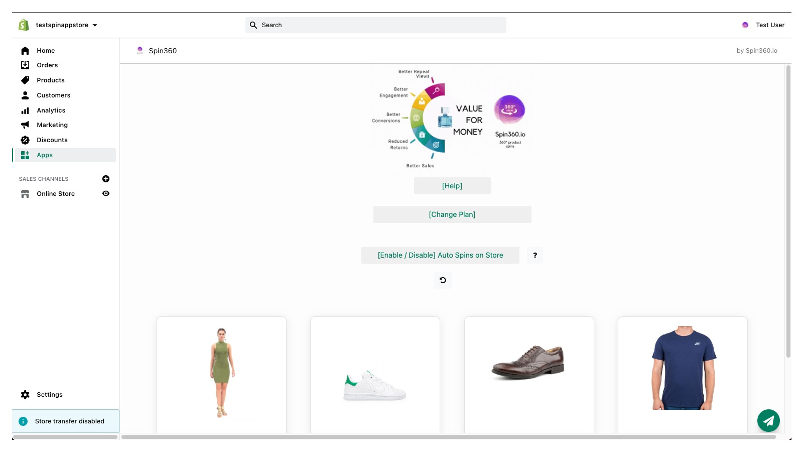 Produktdashboard i din butik