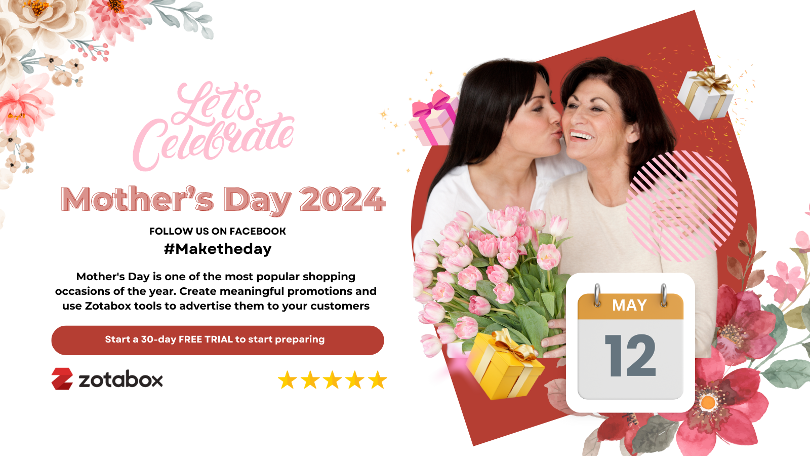 mother day, holiday marketing and promotion tools
