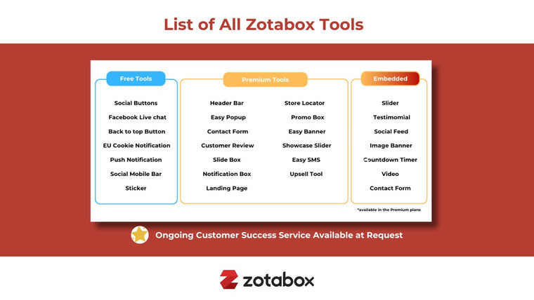 Zotabox: Promote and Convert Screenshot