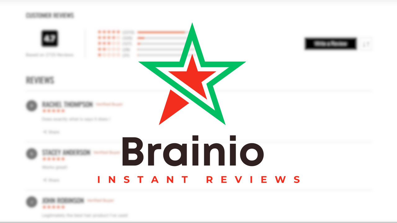 Brainio Instant Reviews Screenshot
