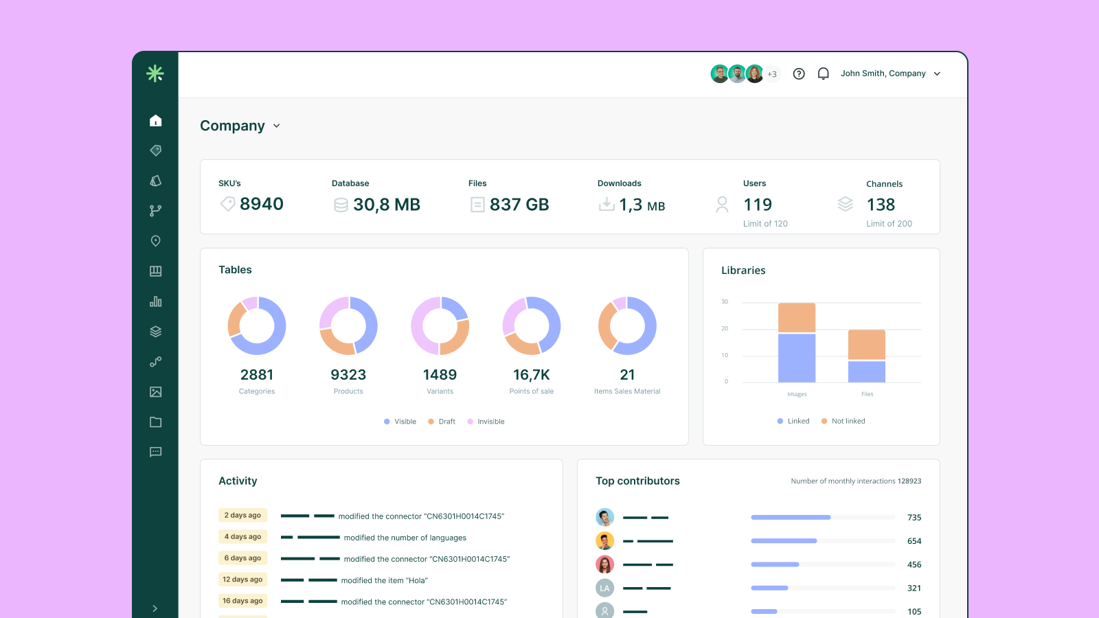 Sales Layer PIM Connector Screenshot