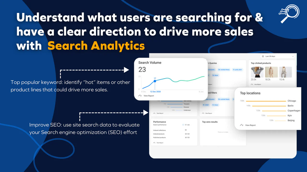 Advanced site search analytics to see what performs best