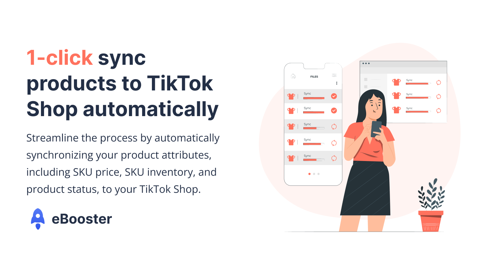 1-klicks synkronisering