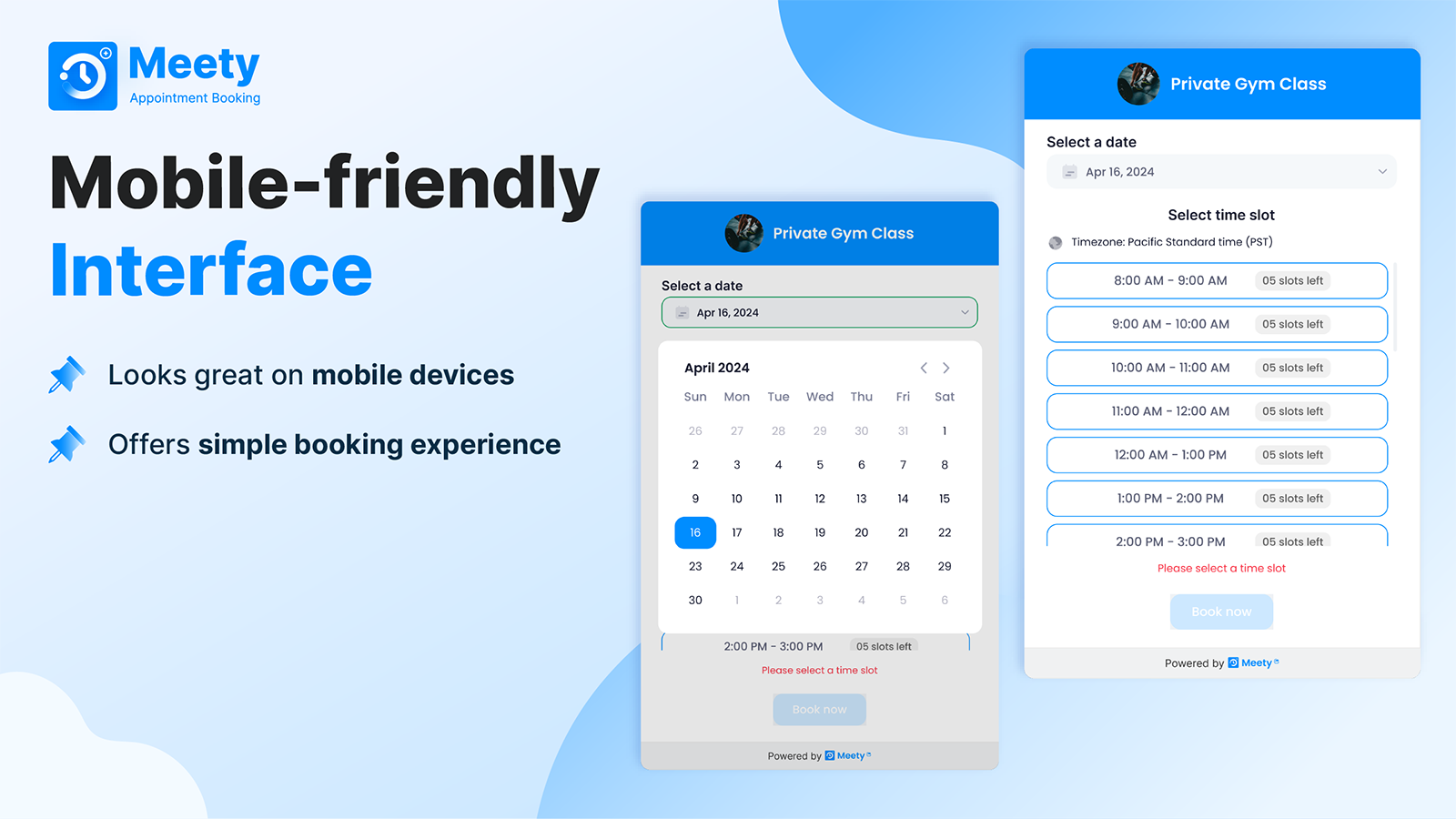 Mobile-friendly Interface