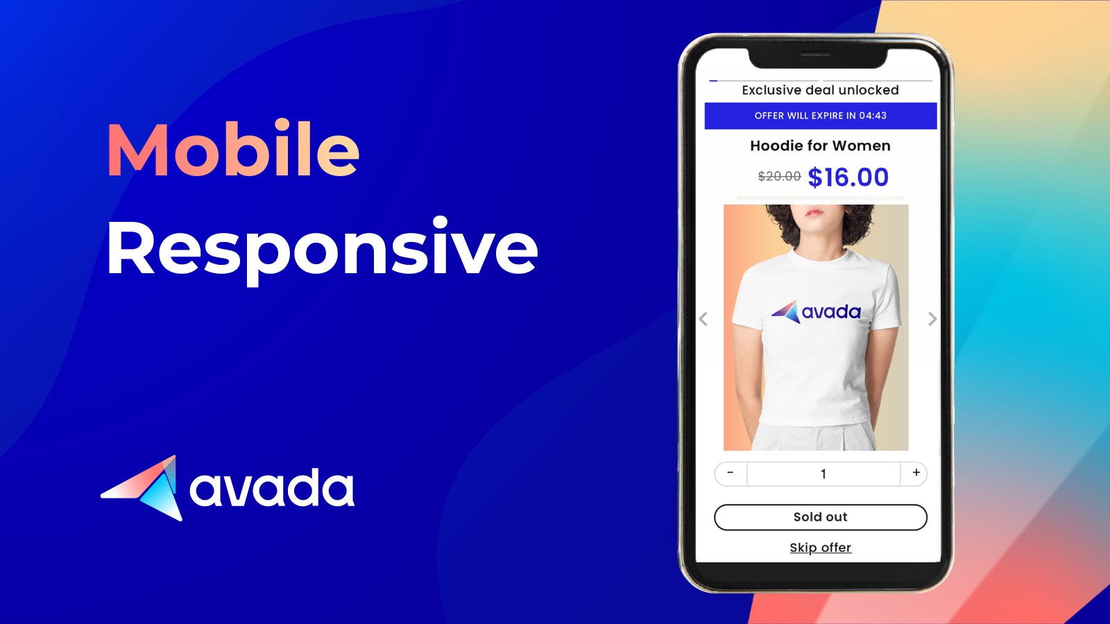 Mobile Responsive Upsell & Cross Sell Sell