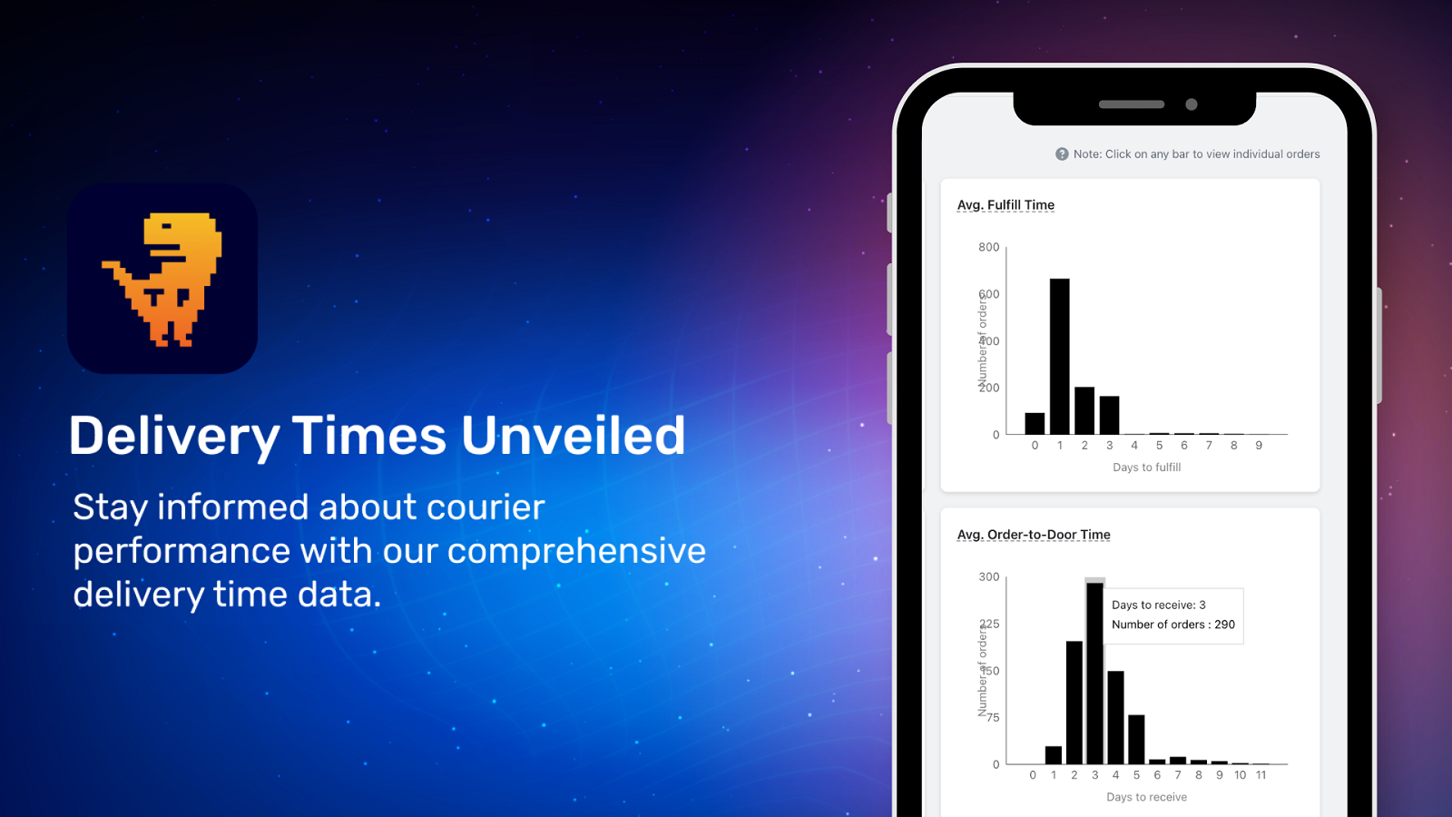 Insiktsfull data om fraktens prestanda