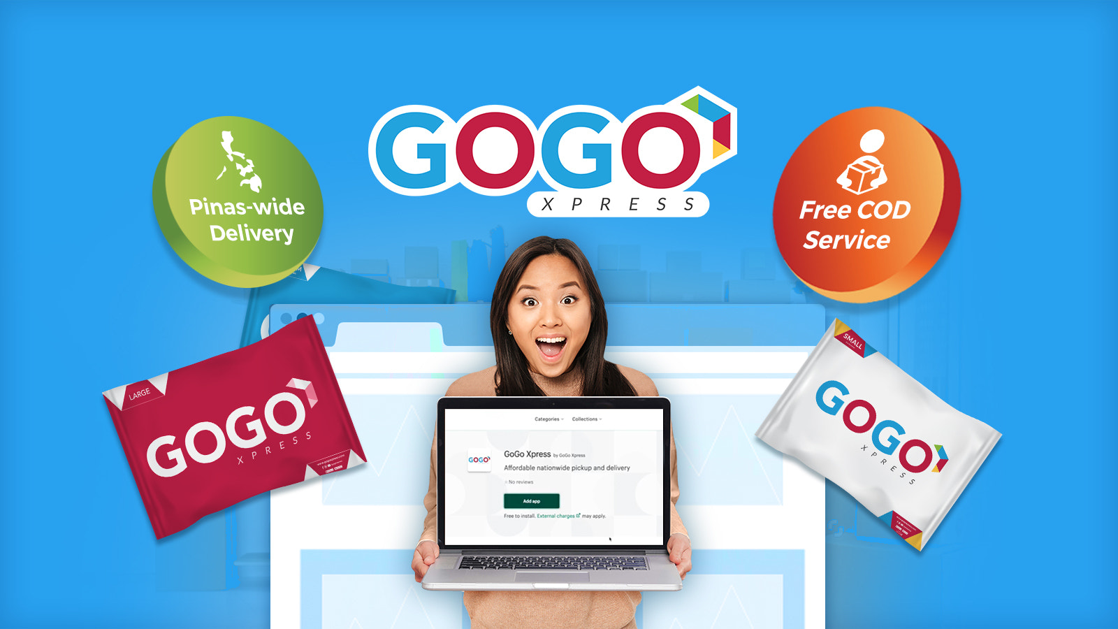 GoGo Xpress - Affordable nationwide pickup and delivery | Shopify App Store