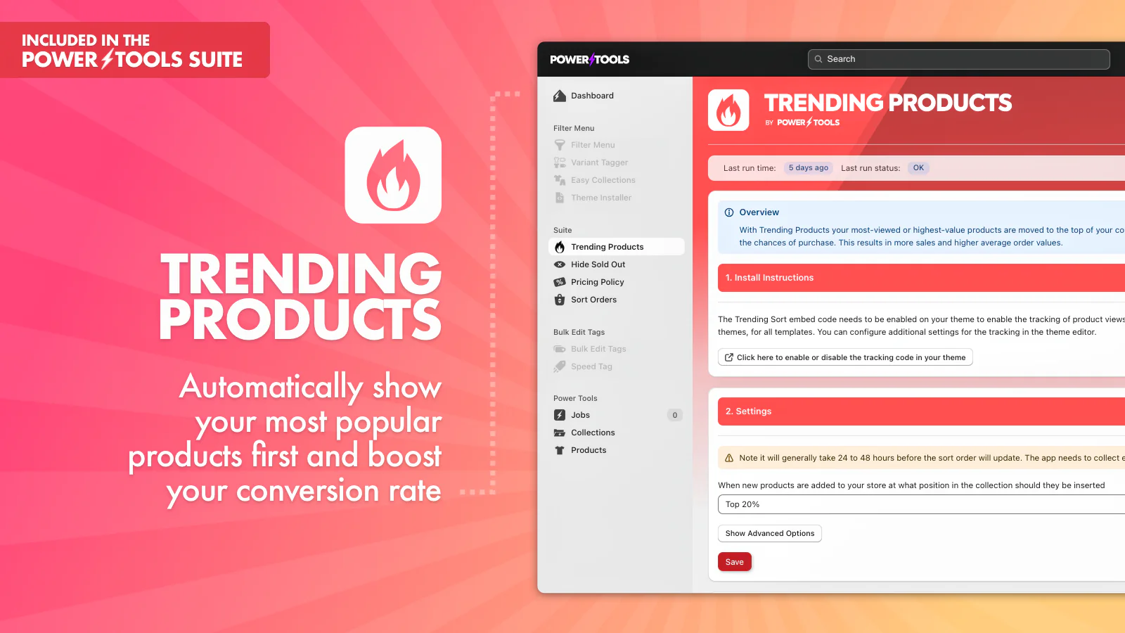 Feature hot products for increased visibility and conversions