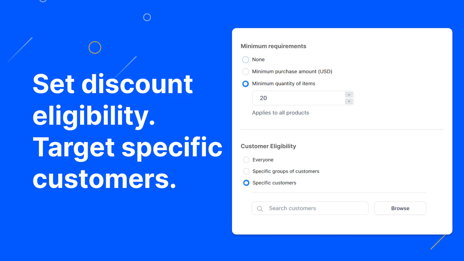 código de cupom em massa shopify