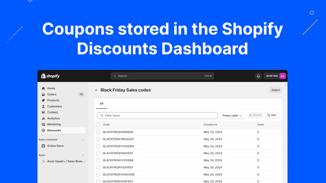 générateur de code de coupon shopify