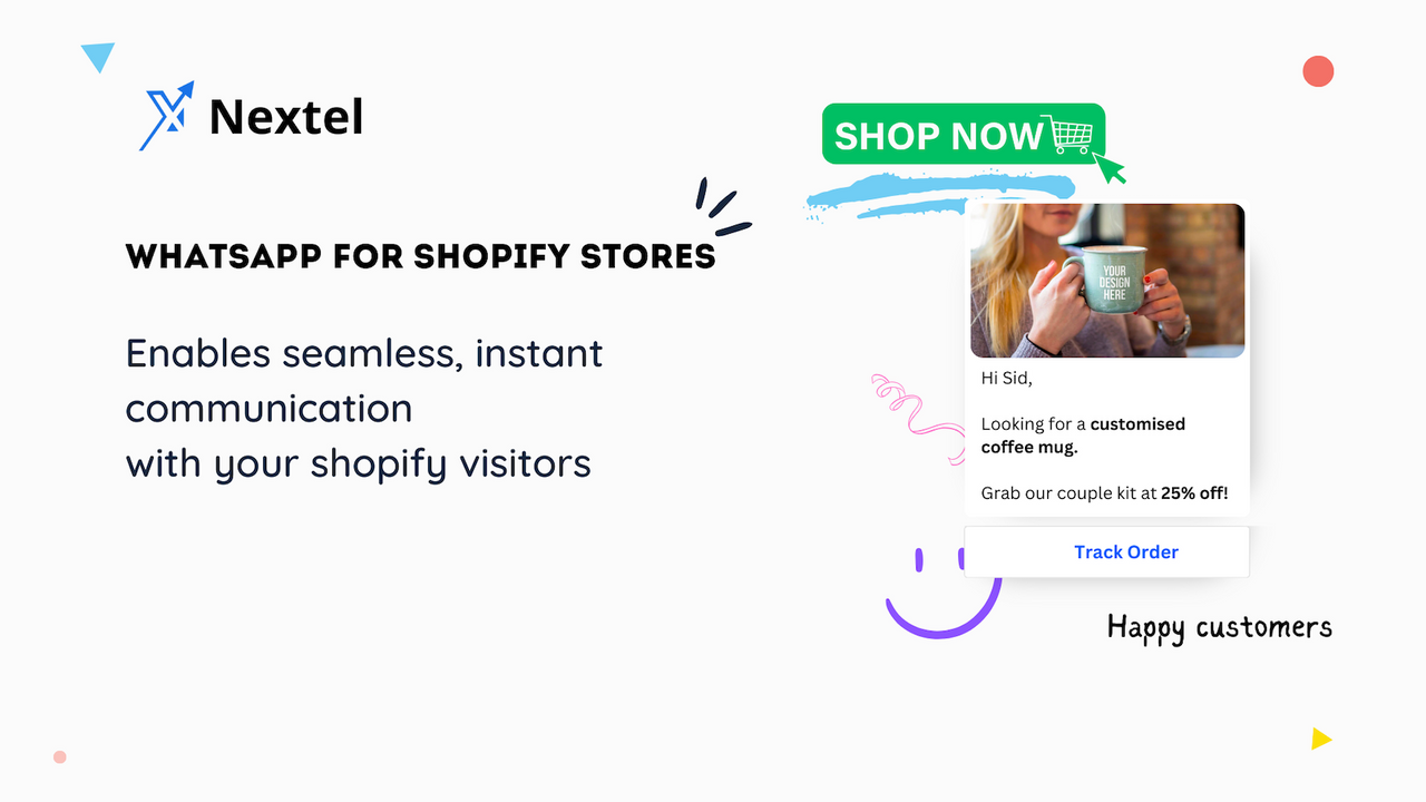 Nextel voor Shopify Winkels