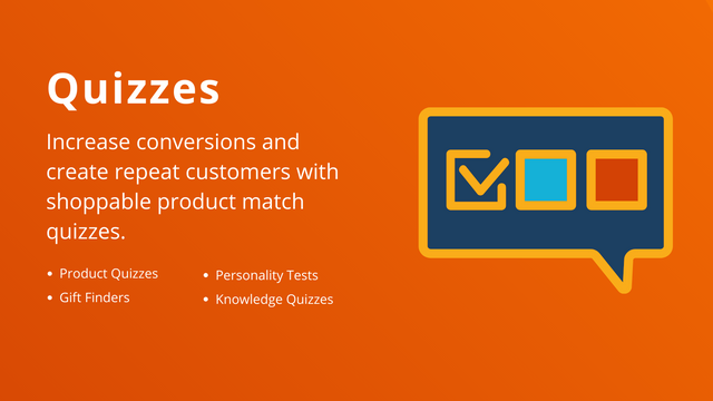 Quizzer, Produkt Quizzer, Gave Findere, Personligheds Tests