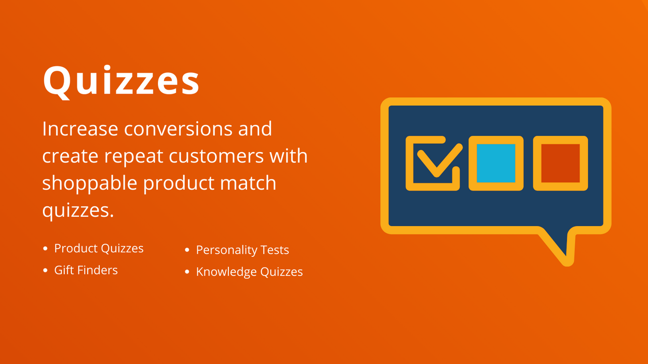 Quizz, Quizz Produit, Trouveurs de Cadeaux, Tests de Personnalité