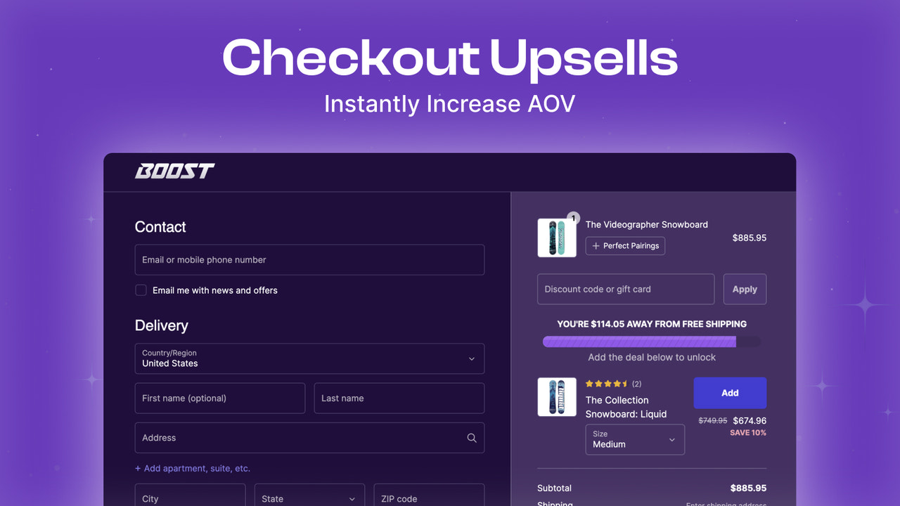 Checkout Upsells - Instantly Increase AOV