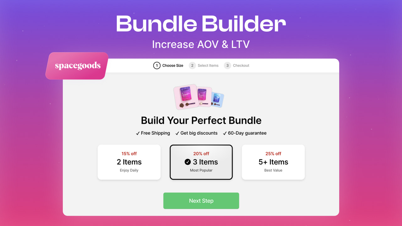 Bundle-Builder - Steigern Sie AOV & LTV