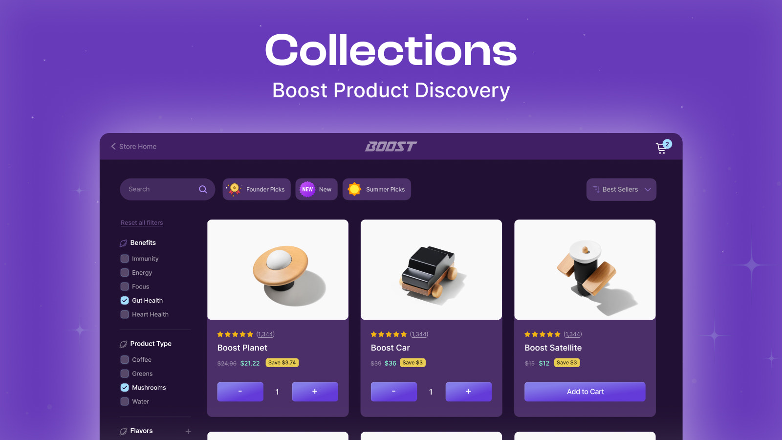 Collections - Boostez la découverte de produits