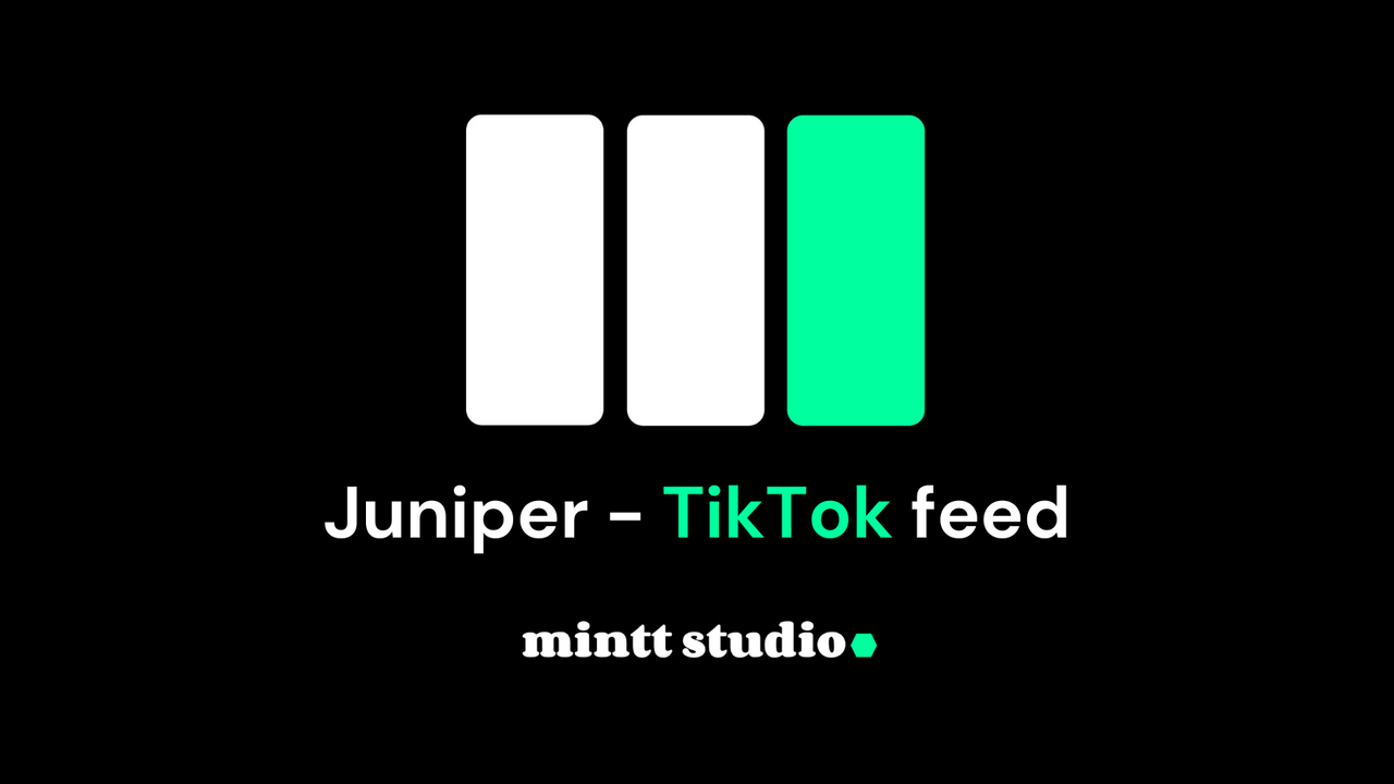 Juniper ‑ TikTok Feed Screenshot