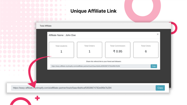 Affiliate Dashboard