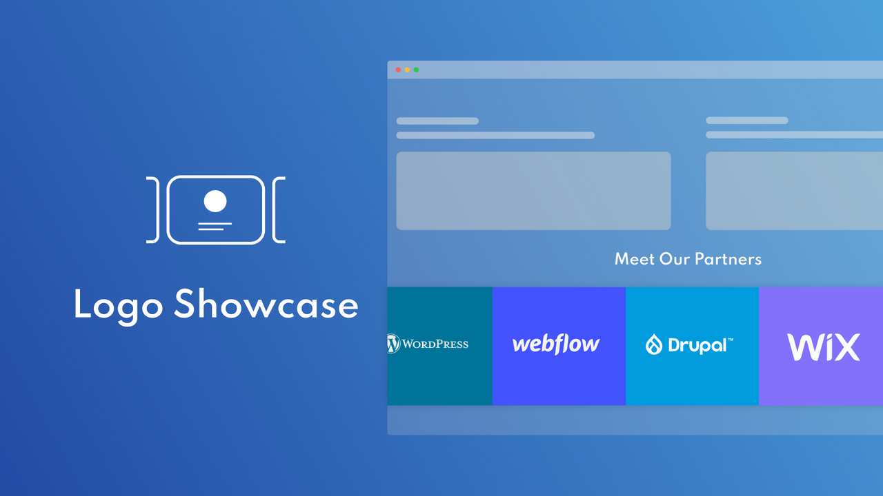 Establish Credibility With a Logo Showcase of Clients & Partners