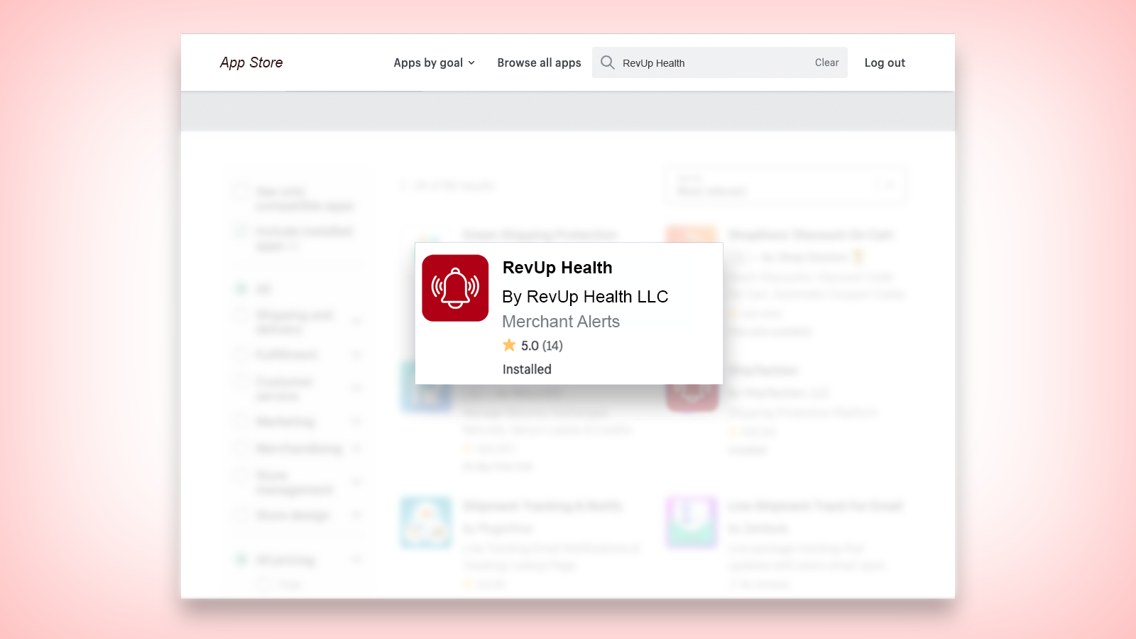 RevUp Health Screenshot