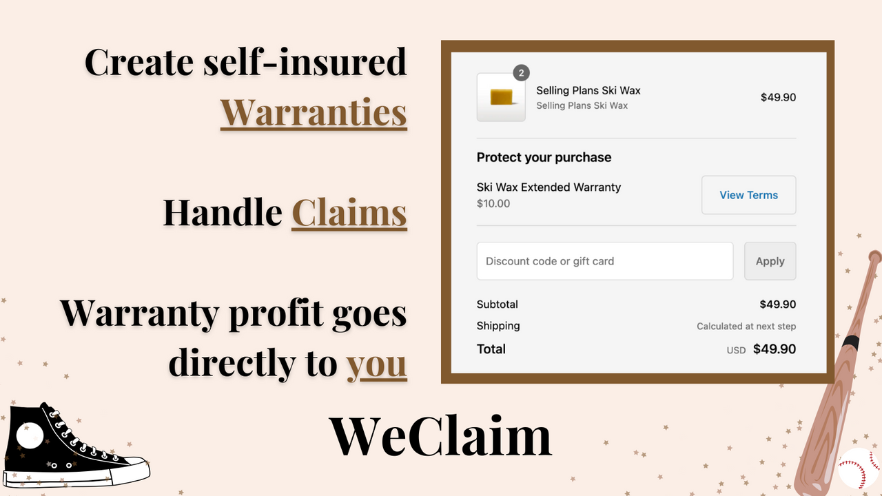 WeClaim的特点（定制保修，索赔处理）