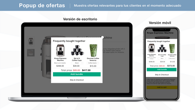 Popup de ofertas para tu tienda Shopify