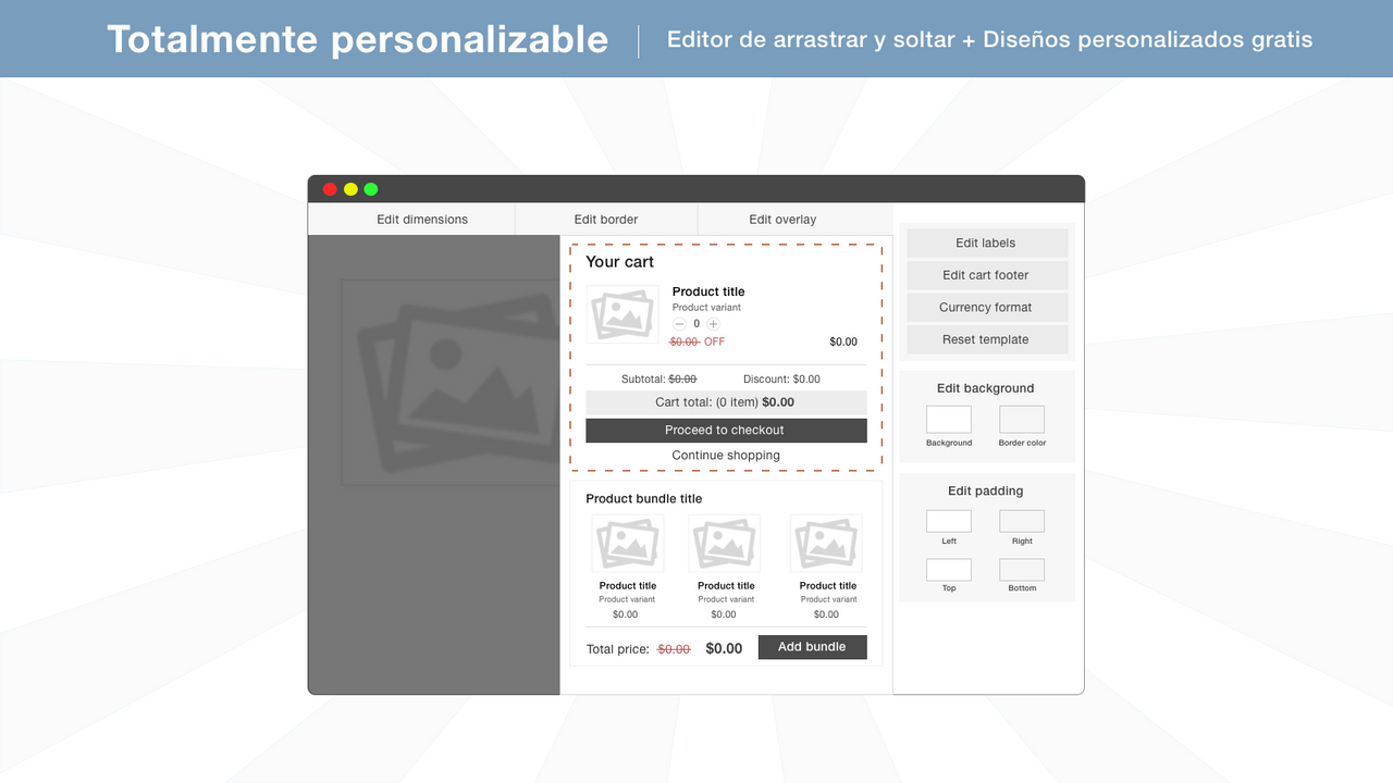 Editor de "Arrastrar y Soltar"