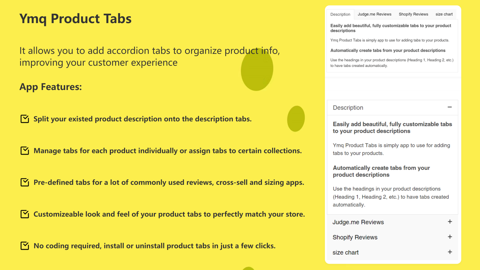 Ymq Product Tabs