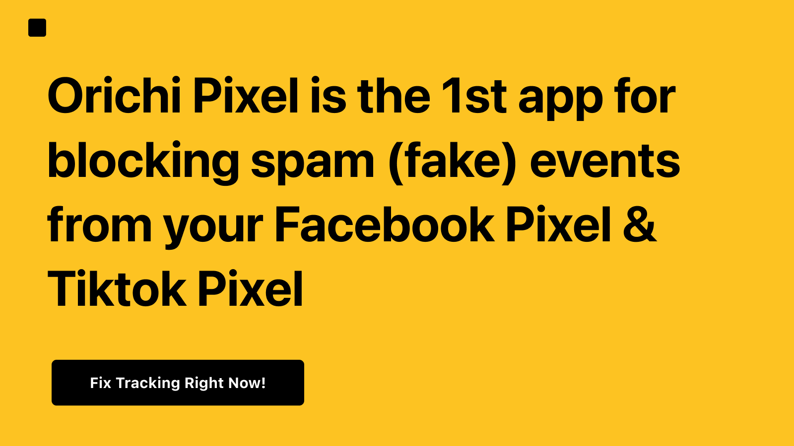 Bloqueie eventos de spam ou eventos falsos do seu facebook pixel